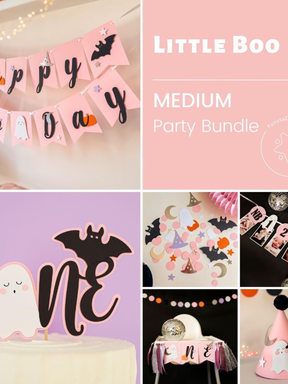 Halloween 1st Birthday Party Bundle - Spooky One decorations